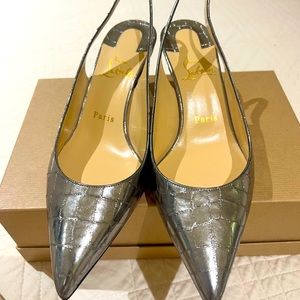 Christian Loubouton Kate Slingback 55